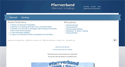 Desktop Screenshot of pfarrverband-obernzell-schaibing.de