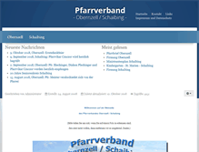 Tablet Screenshot of pfarrverband-obernzell-schaibing.de